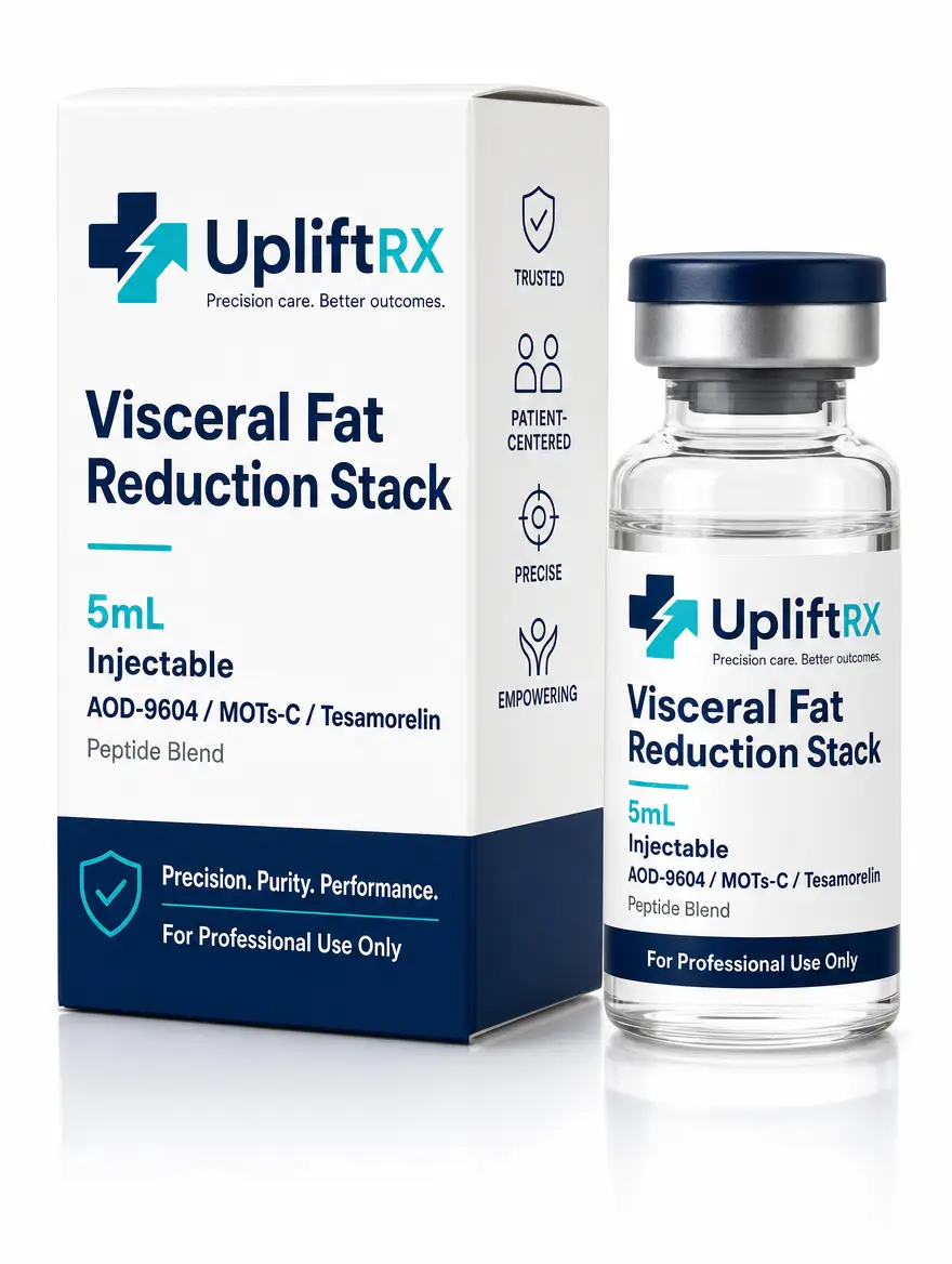 AOD-9604/MOTs-C/Tesamorelin - Visceral Fat Reduction Stack — UpLiftRx