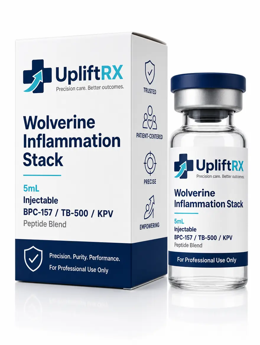 BPC-157/TB500/KPV - Wolverine Inflammation Control Stack — UpLiftRx